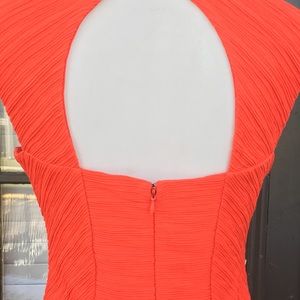 Guess orange cocktail dress size 4